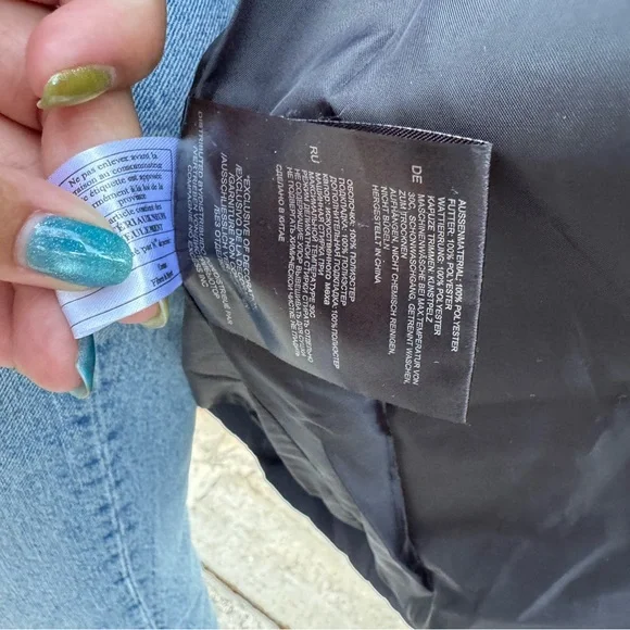 Noize Women’s Navy Winter jacket - Picture 16 of 16